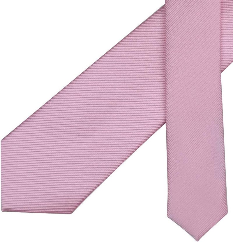 GUSLESON 2.4" (6cm) Solid Color Slim Tie Skinny Necktie for Men - Image 5
